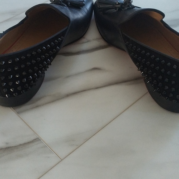CHRISTIAN LOUBOUTIN Tassilo Flat Spike Loafer - Picture 5 of 8